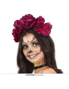 DIADEMA FLORES LILAS