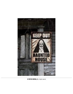 CARTEL `NUN KILLER` 24X36 CMS 2
