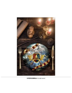 PAQUETE 6 PLATOS MAGIC SCHOOL HARRY POTT 2