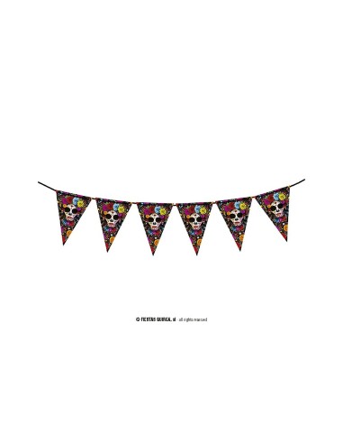 GALLARDETE CATRINA 300 CMS GUIRNALDA