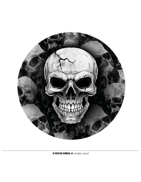 BOLSA 6 PLATOS CALAVERA 23 CMS