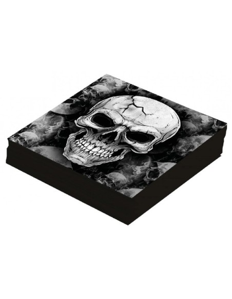 PACK DE 12 SERVILLETAS DE CALAVERAS DE H