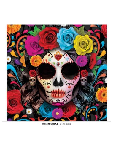 BOLSA 12 SERVILLETAS CATRINA 33X33 CMS