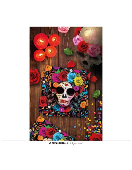 BOLSA 12 SERVILLETAS CATRINA 33X33 CMS