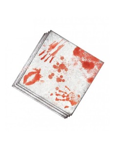 SERVILLETAS CON MANCHAS DE SANGRE DE 33 