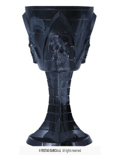CALIZ CON CALAVERA 19 CMS. 2