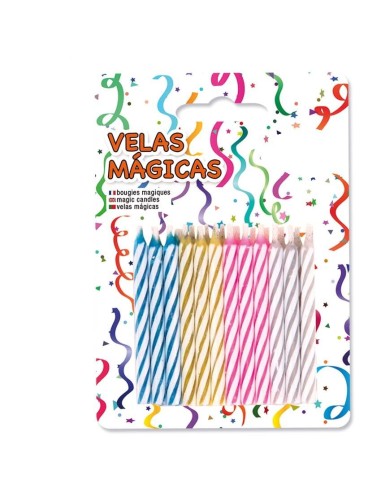 BLISTER 24 VELAS CUMPLEAÑOS