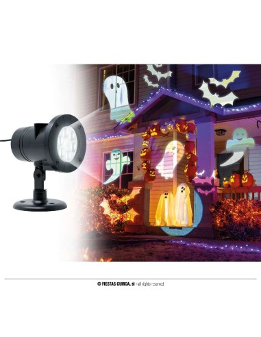 PROYECTOR LED DE FIGURAS DE HALLOWEEN