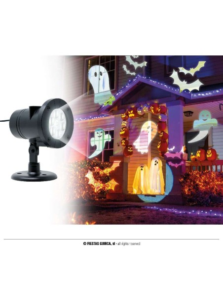 PROYECTOR LED DE FIGURAS DE HALLOWEEN