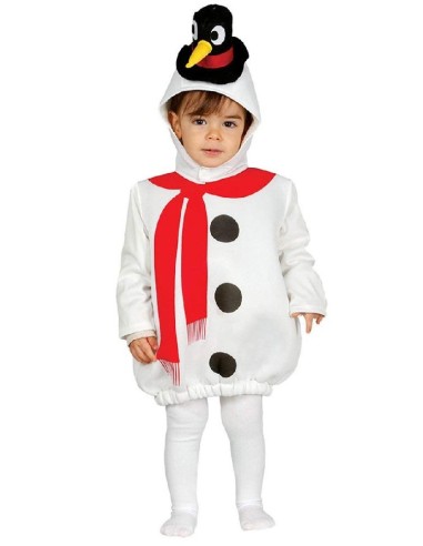 DISFRAZ MUÑECO DE NIEVE BABY 12-24 MESES