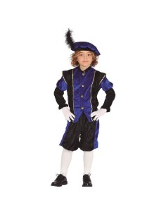 DISFRAZ PAJE INFANTIL 3-4 AÑOS AZUL
