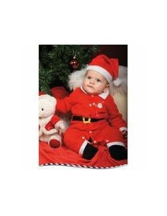 DISFRAZ PAPA NOEL 0-12 MESES