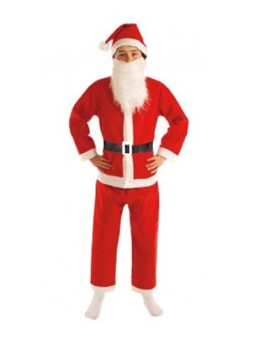 DISFRAZ PAPA NOEL INFANTIL 10-12 AÑOS