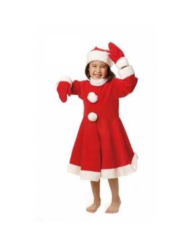 DISFRAZ MAMA NOEL 3-4 AÑOS