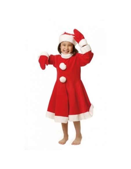 DISFRAZ MAMA NOEL 3-4 AÑOS