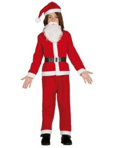 DISFRAZ NIÑO PAPA NOEL INFANTIL 5-6 AÑOS