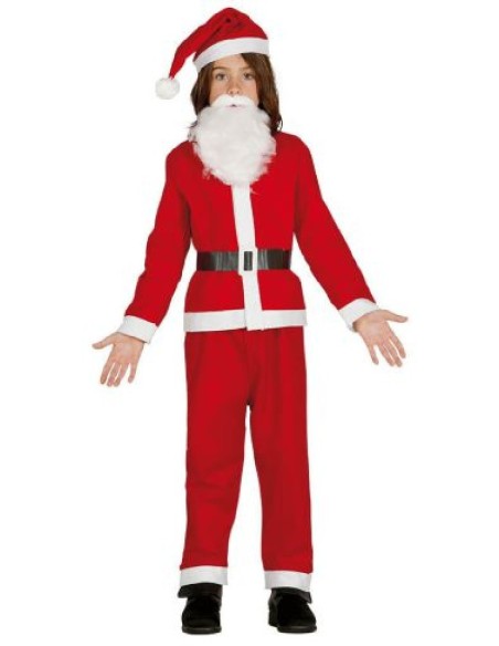 DISFRAZ NIÑO PAPA NOEL INFANTIL 5-6 AÑOS