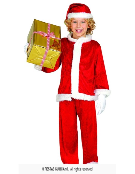 DISFRAZ PAPA NOEL EXTRA 3-4 AÑOS