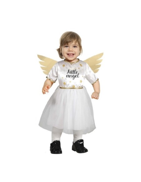 DISFRAZ LITTLE ANGEL BABY ANGELITO 12-18