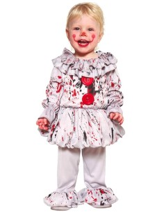 Disfraz payaso it bad clown   18-24 mese