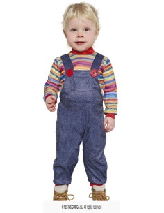 DISFRAZ BABY BAD DOLL CHUCKY 18-24 Meses 2
