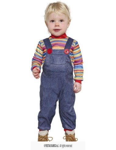 DISFRAZ BABY BAD DOLL CHUCKY 18-24 Meses