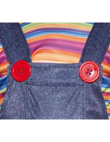 DISFRAZ BABY BAD DOLL CHUCKY 18-24 Meses