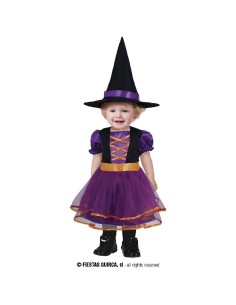 DISFRAZ PURPLE BRUJA 12-18 Meses