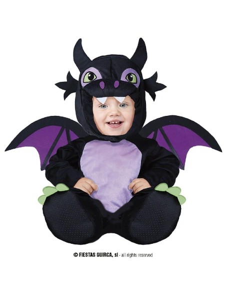 DISFRAZ BLACK DRAGON 12-18 Meses