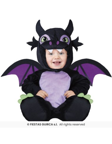 DISFRAZ BLACK DRAGON 12-18 Meses