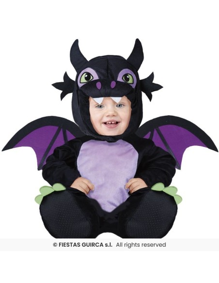 DISFRAZ BLACK DRAGON 12-18 Meses