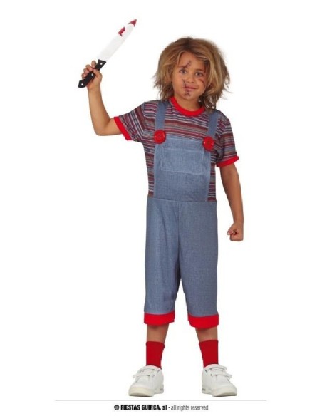 DISFRAZ RAG DOLL CHUCKY  5-6 Años