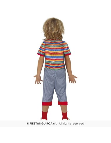 DISFRAZ RAG DOLL CHUCKY  10-12 Años