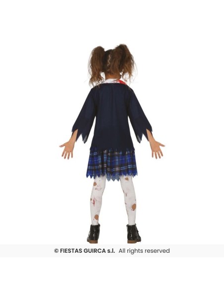 DISFRAZ COLEGIALA ZOMBIE 7-9 Años