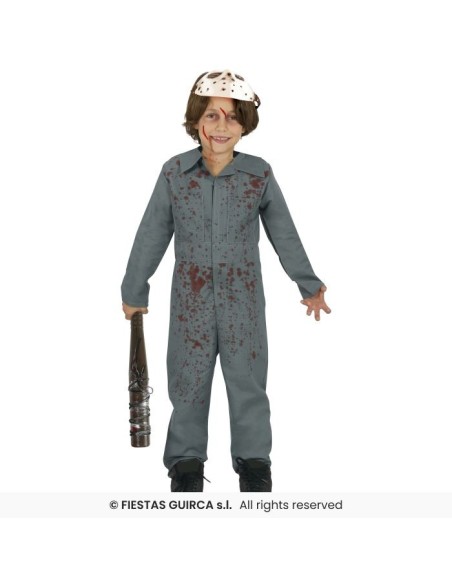 DISFRAZ JASON PSYCHO 7-9 Años