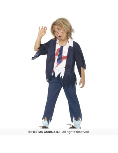 DISFRAZ COLEGIAL ZOMBIE 7-9 Años 2