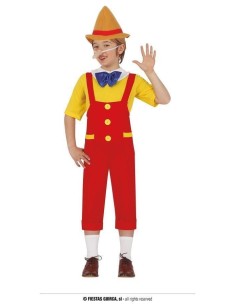 DISFRAZ PINOCHO PUPPET BOY 5-6 AÑOS