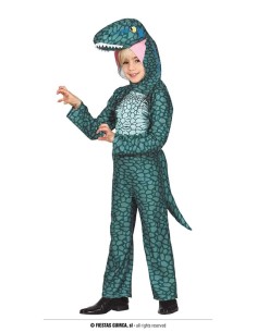 DISFRAZ DINOSAURIO RAPTOR 7-9 AÑOS