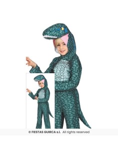 DISFRAZ DINOSAURIO RAPTOR 7-9 AÑOS 2