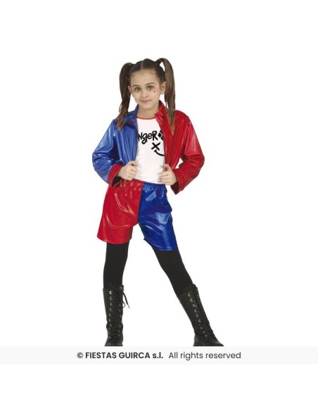 DISFRAZ HARLEY QUINN DANGEROUS GLAM 5-6