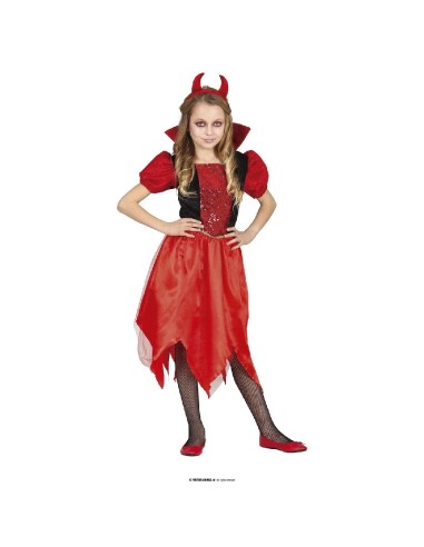 DISFRAZ DIABLA DIABLESA LITTLE DEVIL 5-6