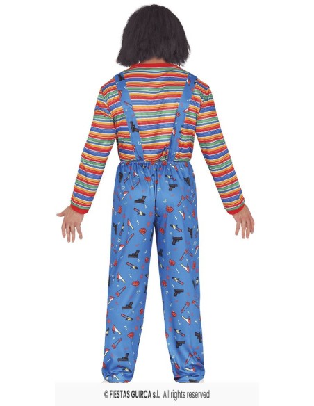 DISFRAZ CHUCKY BAD TOY  48-50 (M)