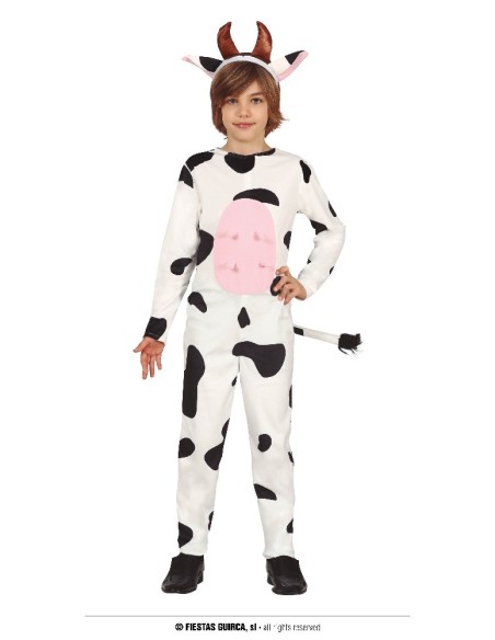 DISFRAZ VACA COW 7-9 AÑOS