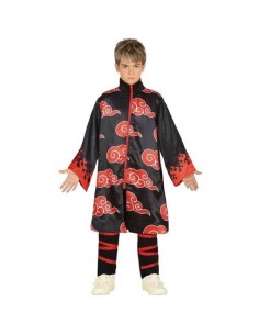 DISFRAZ NINJA NARUTO AKATSUKI 10-12 Años 2