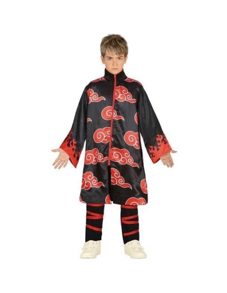 DISFRAZ NINJA NARUTO AKATSUKI 10-12 Años