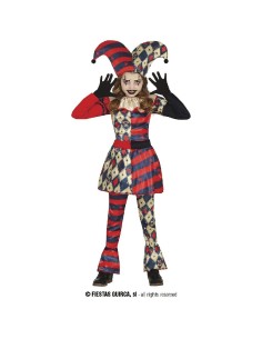 DISFRAZ DIAMOND HARLEQUIN 5-6 Años