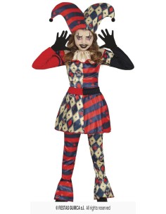 DISFRAZ DIAMOND HARLEQUIN 5-6 Años 2