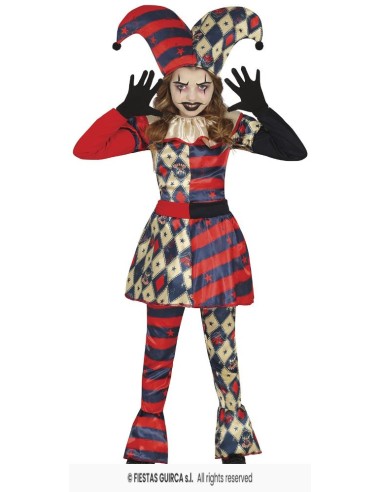 DISFRAZ DIAMOND HARLEQUIN 7-9 Años