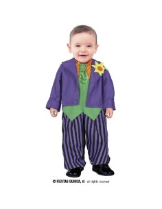 Disfraz crazy buffoon 2-3   años (100 cm