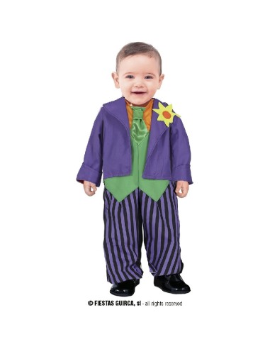 Disfraz crazy buffoon 2-3   años (100 cm